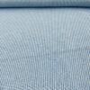 Leinen Gemisch blau/ weiss