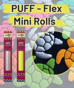 3D uni Puff Flexfolie