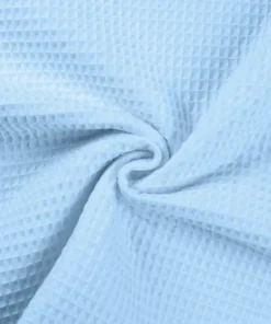 Waffel Piquet blau