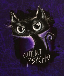 Panel French Terry Cute but Psycho