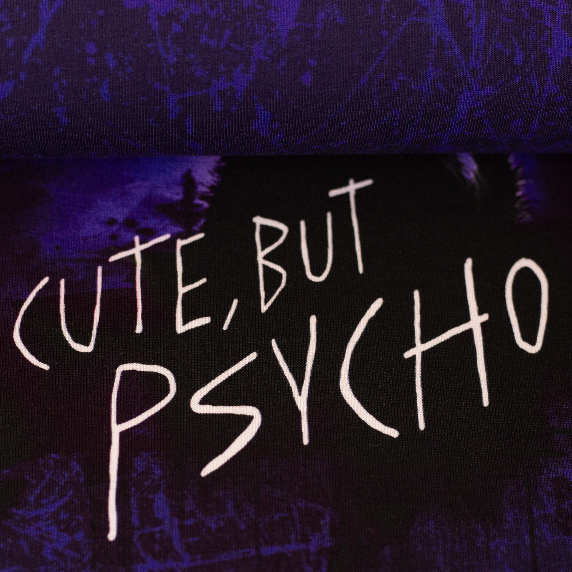 Panel French Terry Cute but Psycho