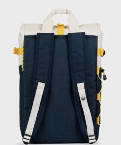 BillyBelt Foldtop Rucksack Blau Ecru
