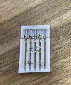 Nähmaschinennadeln Organ Jeans Titanium
