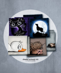 Panel French Terry CheekyAnimals