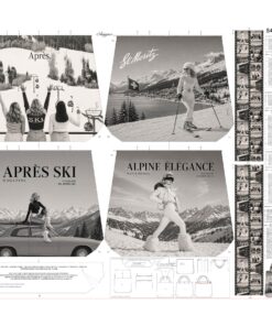 Canvas Taschen Panel Apres Ski